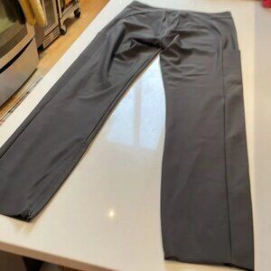 Athleta MidRise Side Pocket Trouser Pant, Slate Grey. Size 10 Tall